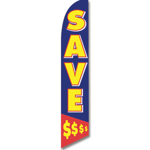 Swooper Banner - SAVE - Qty. 1 - Independent Dealer Services