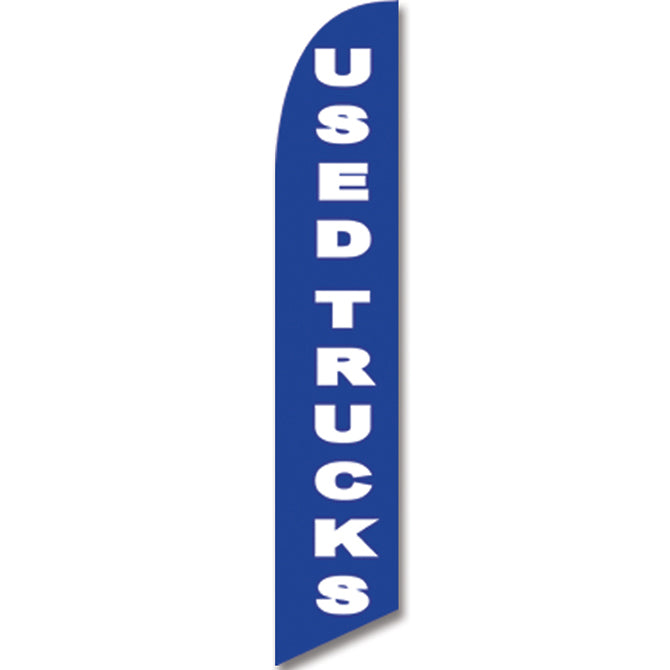 Swooper Banner - USED TRUCKS - B/W - Qty. 1 - Independent Dealer Services