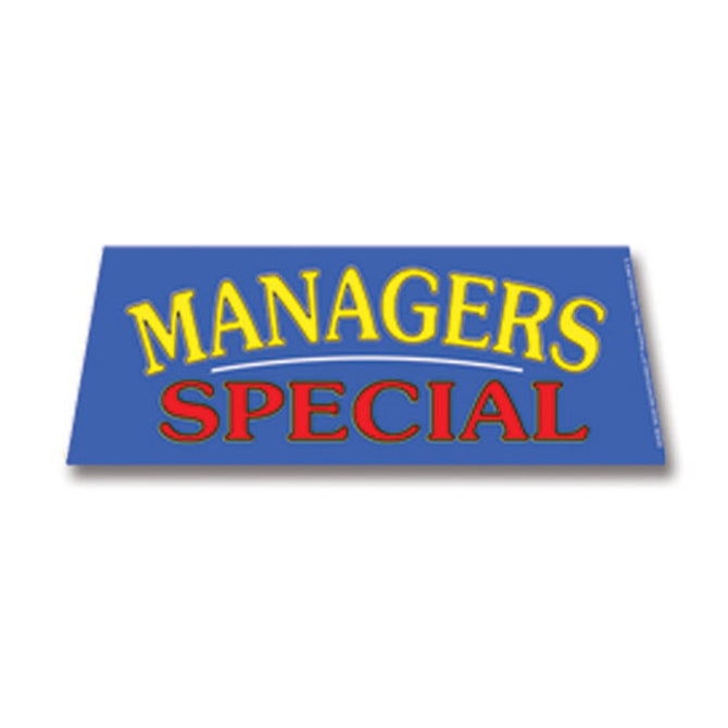 Windshield Banner - Managers Special - Qty. 1 - Independent Dealer Services