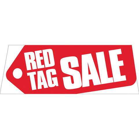 Windshield Banner - Red Tag Sale - Qty. 1 - Independent Dealer Services