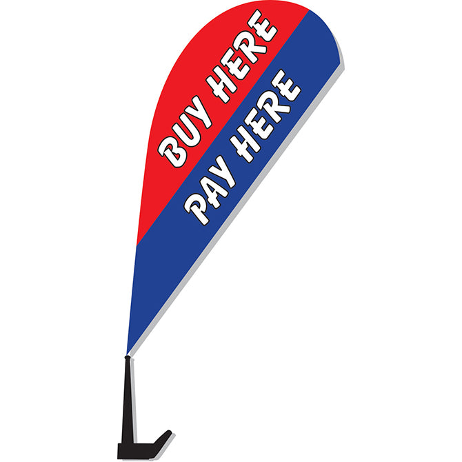 Clip on Paddle Flag - Qty. 1 - Independent Dealer Services