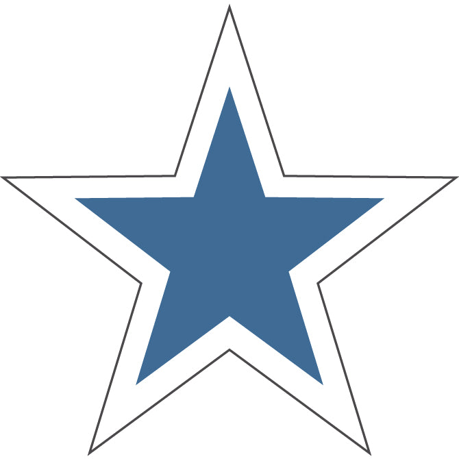 Window Sticker - Star - 5" - Qty. 12 - Independent Dealer Services