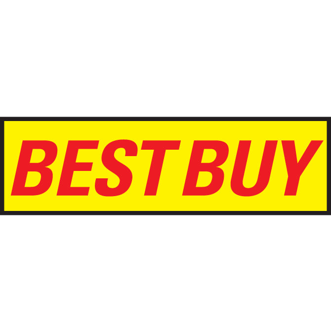 Yellow & Red Slogan - Qty. 12 - Independent Dealer Services
