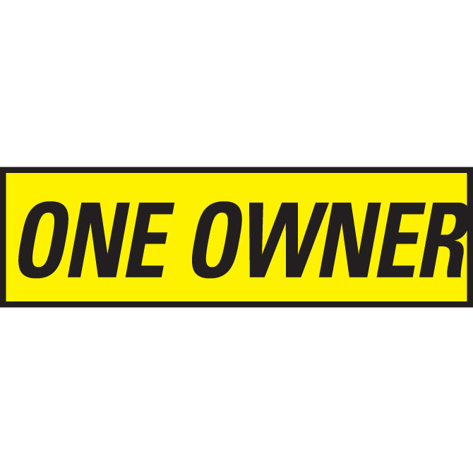 Yellow & Black Slogan - Qty. 12 - Independent Dealer Services