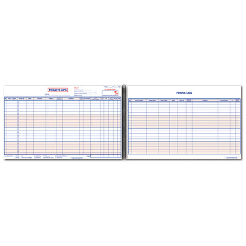 UPS Log Book - 50 Sheets - 11" x 17" -  Qty. 1 - Independent Dealer Services