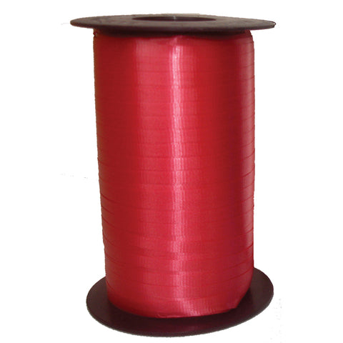 Curling Ribbon -  RED -  3/16" x 500 yards -  Qty. 1 - Independent Dealer Services