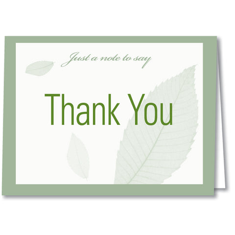 Thank You Card - Blank Inside - Qty. 50 - Independent Dealer Services
