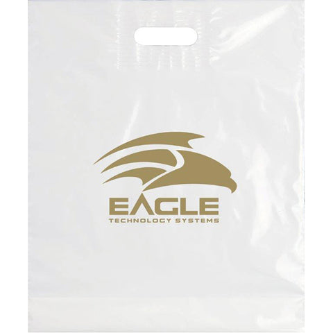 Plastic Patch Handle Bags - 12 x 15 - CUSTOM - Qty. 1 - Independent Dealer Services