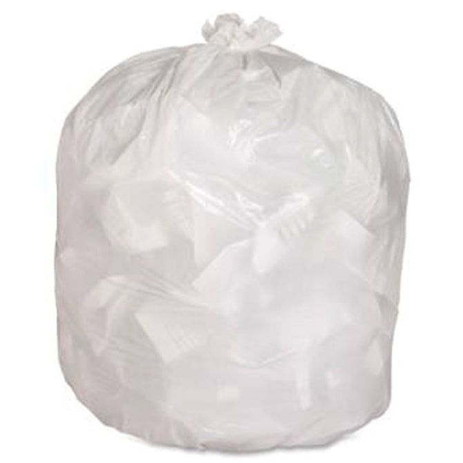 Trash Bags - 13 Gallon White - 23-1/2"  x  31" - Qty. 54 (GCPCR-61) - Independent Dealer Services