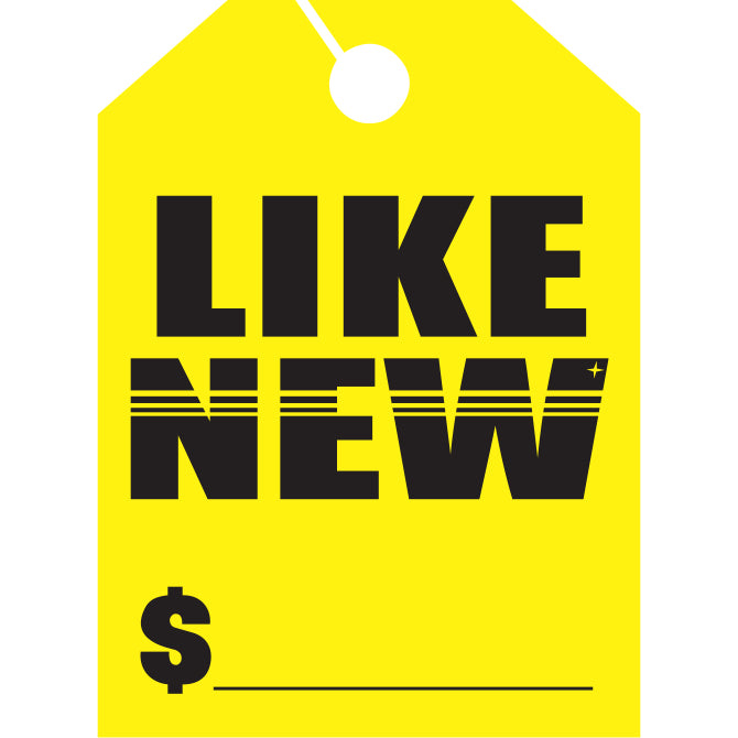 Hang Tags - Like New - Large - Qty. 50 - Independent Dealer Services