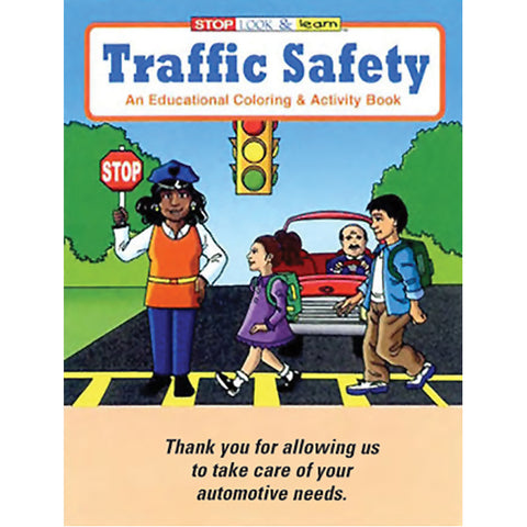 Coloring Book - Traffic Safety - Qty. 50 - Independent Dealer Services
