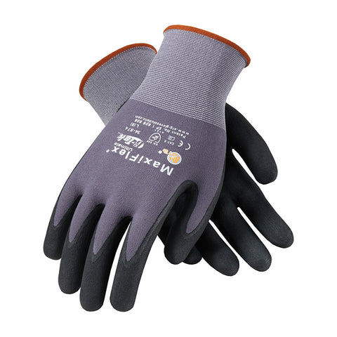 Nitrile Coated Nylon/Lycra Knit Gloves - Qty. 12 pairs - Independent Dealer Services